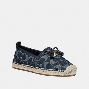 Coach Blue Espadrille